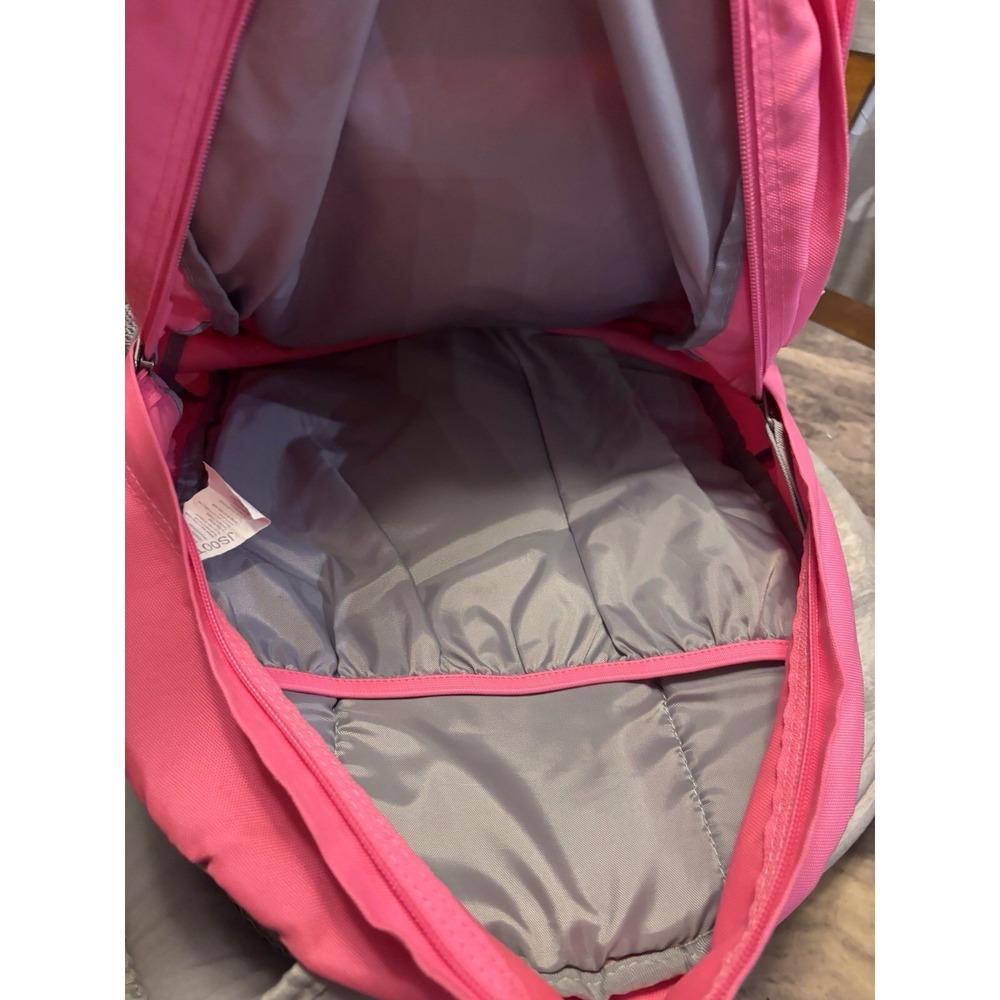 Retro Trans Jansport Backpack Flourescent Pink No Tags But Appears Unused‎ - Picture 6 of 6